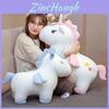 Unicorn Plush Doll Stuffed Animal With Crystal Soft Filling For Girls Birthday Gift Characters Included)