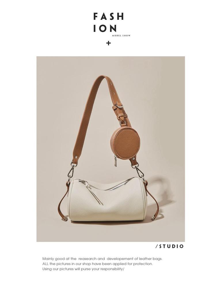 Boston Crossbody Zylindertasche 2025 - Einfache, modische Kissen-Tasche für Damen