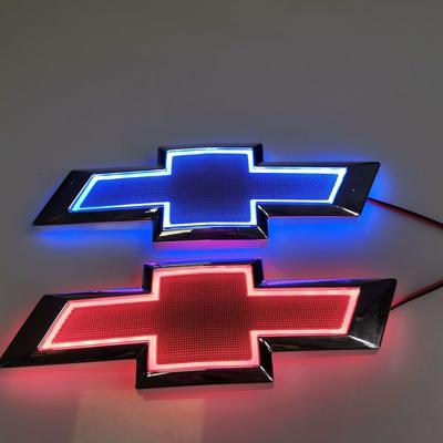 Emblema LED 5D para Coche Logo de Cola para Maletero Insignia Luminosa Lámpara Compatible NO para CAMIÓN