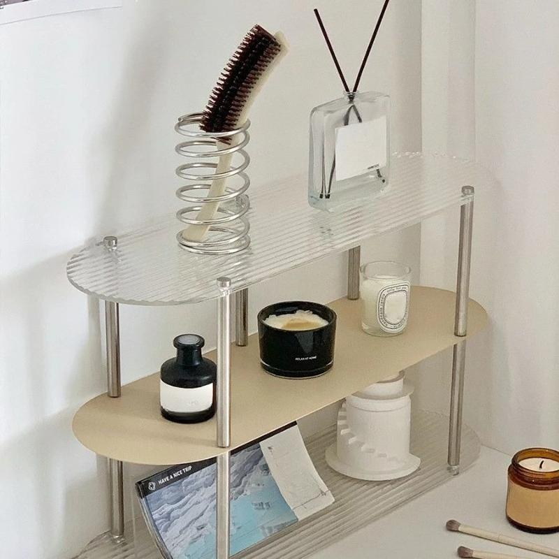 1pc Toothbrush Holder Stainless Steel Bathroom Toothpaste Makeup Brush Storage Rack Home Decor Organizer Accessory