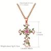 Individuele Bloemen Studded Blad Sleutelbeen Ketting Ketting Elegant voor Vrouwen Dagelijks Cadeau
