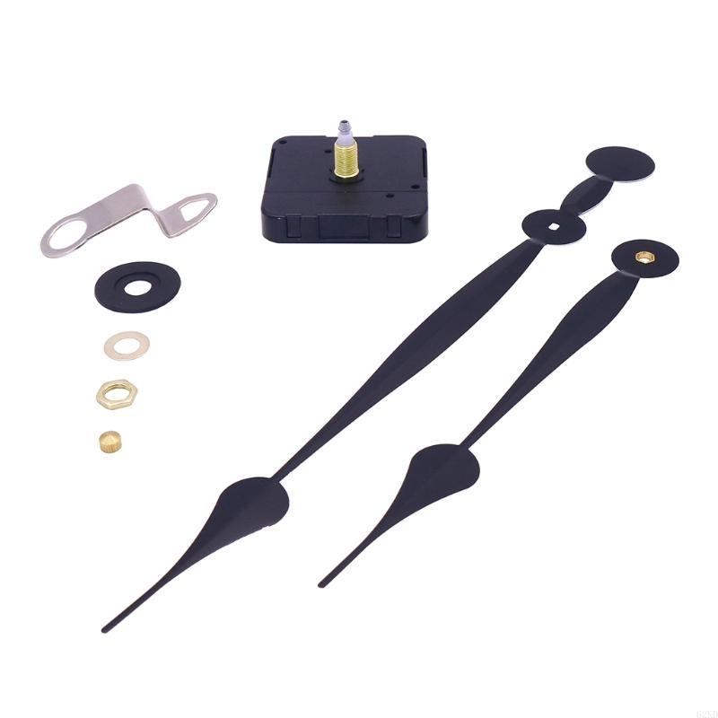 62KD Diy Set Shafts Length High Torqued Movement Metal Hook Metal Clock Hand
