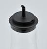 Iwaki AGC Technoglass Glass Soy Sauce with Lid Heat-Resistant Drip-Resistant Dispenser, 120ml, Leak-Resistant