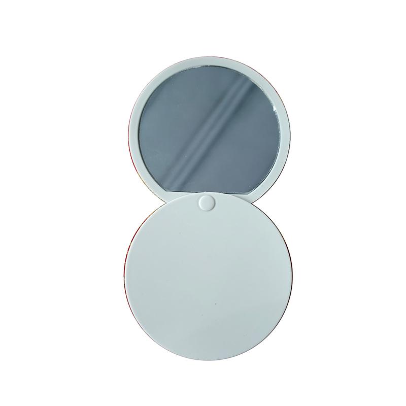 Malé zrcátko Přenosné skládací make-up zrcátko Creative Mini Mirror Posuvný kryt Ruční make-up zrcátko