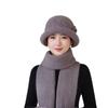 Autumn and Winter Woolen Hats for The Elderly and Grandma Warm Knitted Hats for Middle Aged and Elderly Mothers Cotton Hats Ladies Hats New Style