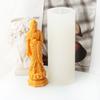 3D Buddhas Candle Silicone MoldNon Stick Easy To Demold for DIY Candle