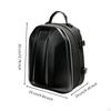 Helmets Bag with Rain Cover CarbonFiberStyle Double Use for Commuters, Daily Commuting