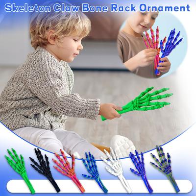 Hand Skeleton Ornament Festival Horror Decoration Props 3d Printed Toys