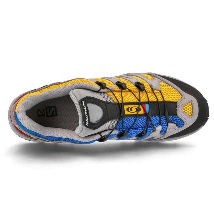 SALOMON XA Pro 1 Advanced Sulphur Indigo Bunting Unisex Sneakers Yellow Goji-Berry 414820