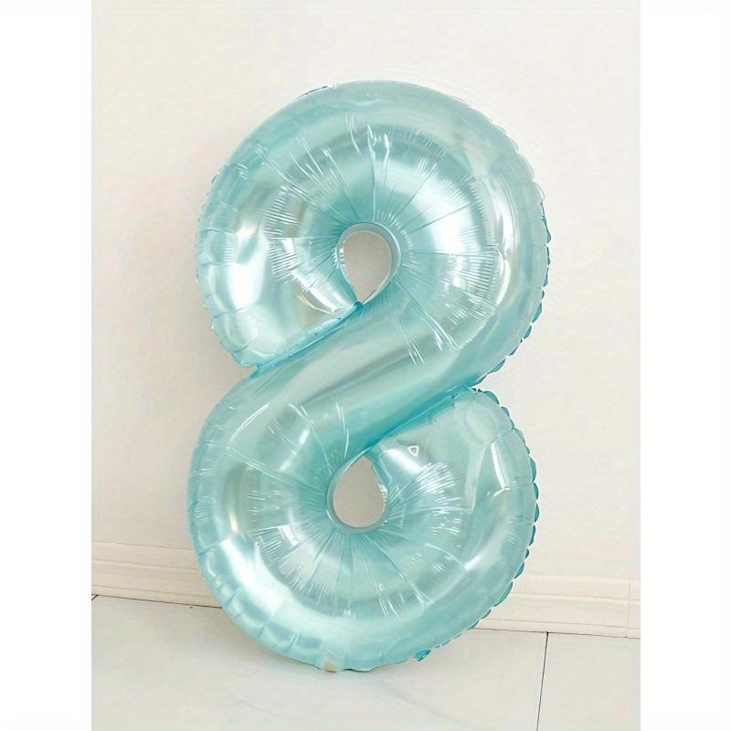 32inch Crystal Jelly Color Number Balloon for Birthday, Anniversary, Theme Party Background Decoration, Back To School Valentine Day