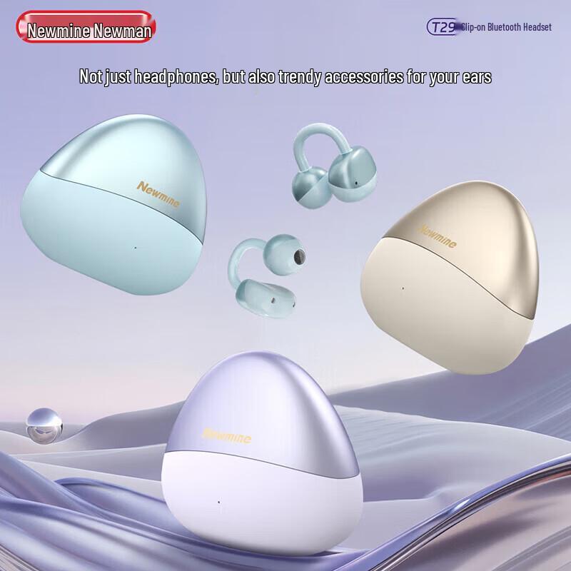 Newmine T29 Ear-Clip True Wireless Bluetooth Headset