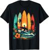 Surfboarder Hawaii Wave Surfing Beach Surfer T-Shirt