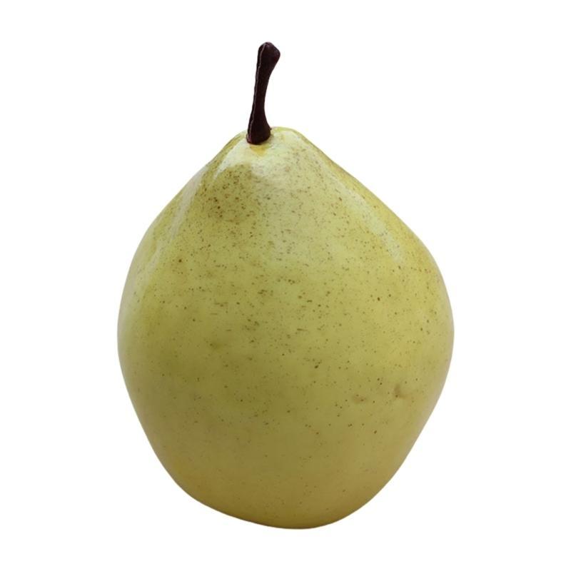 Simulated Pear for Home Decoration Artificial Fruit Accessory Dining Room Centerpieces Creative Supermarket Props top sale
