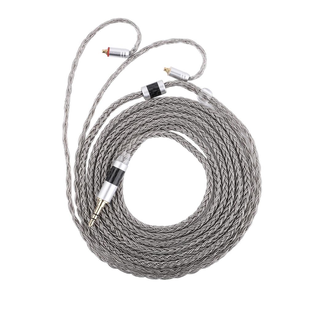 Linsoul TRIPOWIN Zonie 32AWG 16-core Silver-plated Cable for SPC Earphones, Versatile Options for an Upgraded Music Experience, 2-meter Length,