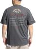One Colors TOM AND JERRY Men's Short Sleeve T-Shirt with Pigment Print, Crew Neck, Size 5L, Black (48)