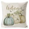 New Thanksgiving Pumpkin Plaid Pillow Cover Holiday Home Decoration Cushion Cushion Cover Home
