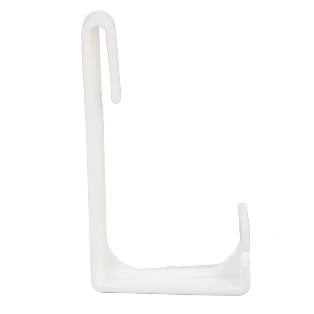 4 PCS Set White RV Curtains Holder With Screwdriver Curtain Track Clips  Bedroom Use