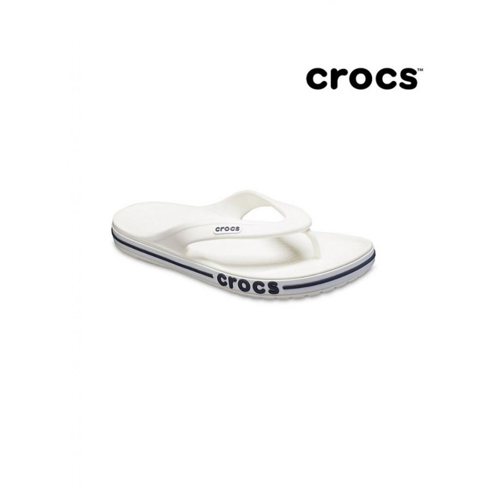 Crocs Public Bayaband Flip White Navy 205393 126