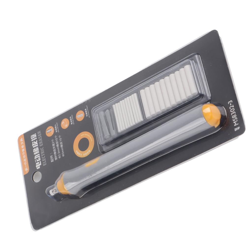 Electric Eraser Kit Highlight Auto Eraser Battery Powered Pen Shaped Electric Eraser with