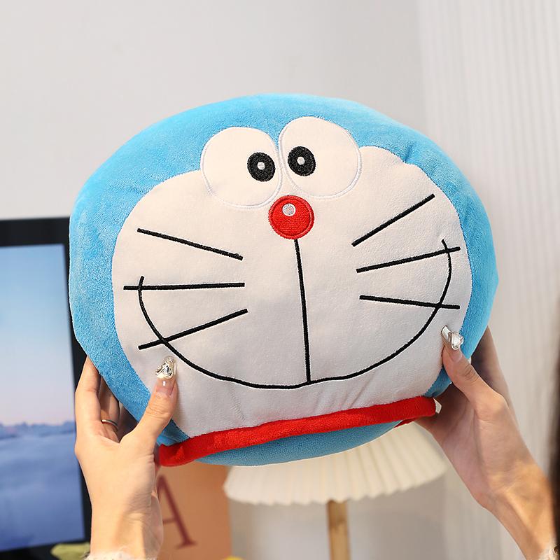 

Doraemoned Water Injection Water Bag Warm Water Bag Apply Stomach And Warm Hands And Feet Cartoon Cute Plush Toy Doll Gift синій