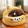 Bed Basket Cat Bed Cozy Kitten Cushion Cat's House Tent Soft Warm Small Dog Mat Bag Washable Beds and Furniture Pet Supplies
