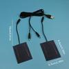 USB Heating Pad USB Heater Sheet Foldable 2 In 1 Cloth Heater Multi-Function Warming Heating Pad for Gloves Socks Clothes