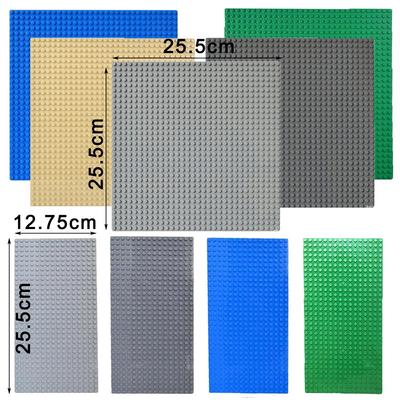 25,5*25,5cm 32x32 Baseplate Classic Building Blocks BASE PLATE BLOCCHI DA COSTRUZIONE bambini mattoni giocattolo
