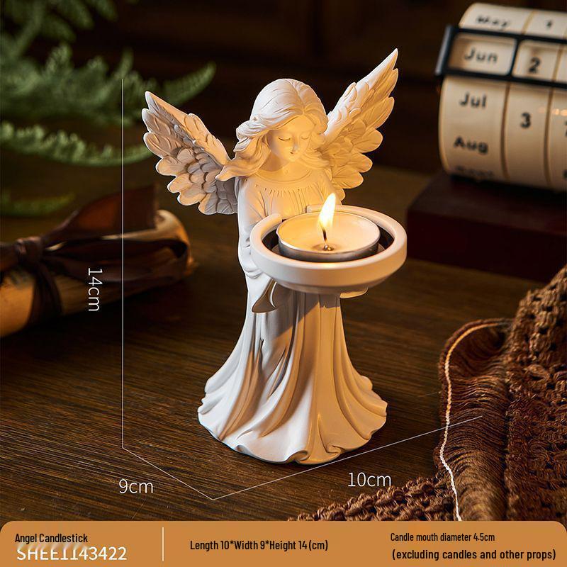 

Ангел Керамічний Підсвічник: Романтична прикраса для теплої домашньої атмосфери