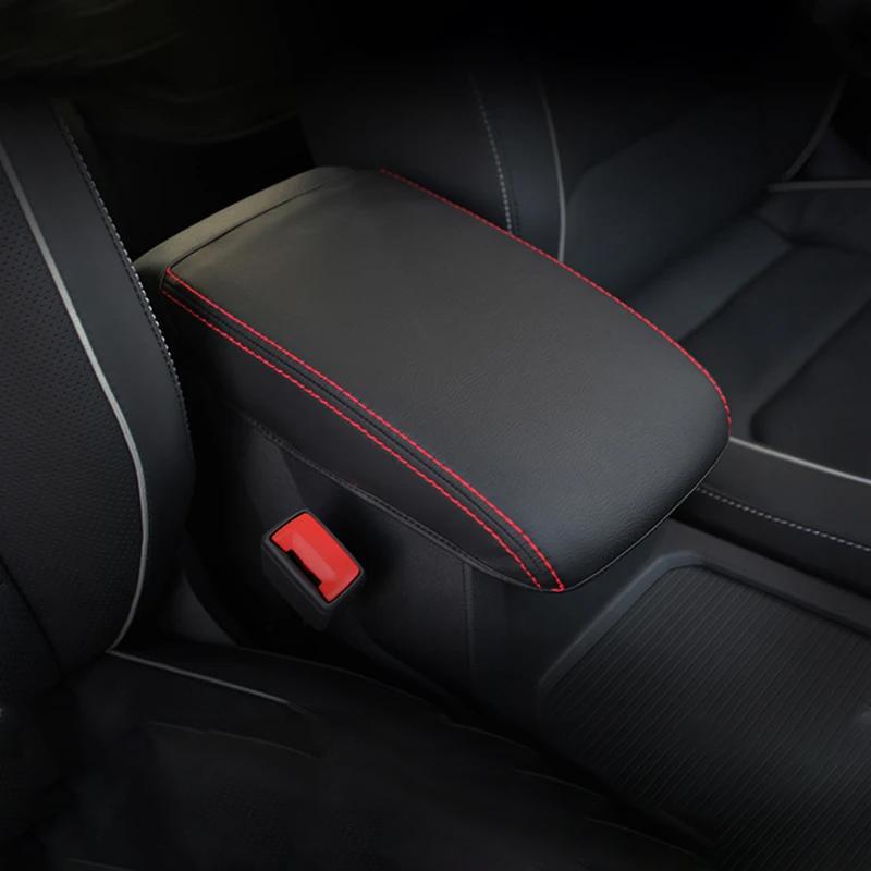 

Для Volkswagen VW Tiguan MK2 2016 2017 2018 2022 2023 кожаный автомобильный подлокотник консольный чехол Подушка Поддержка Коробка Чехол