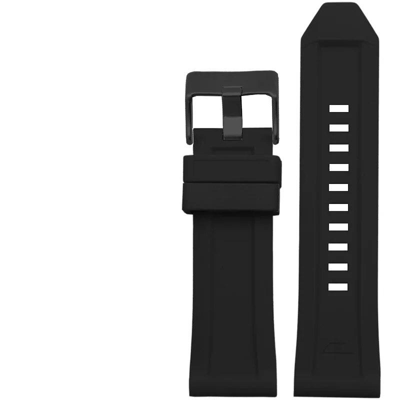 Silikon Kauçuk Bilezik Saat Kayışı 24mm 26mm 28mm dizel DZ4496 DZ4427 DZ4487 DZ4323 DZ4318 DZ4305 Erkek Saat Kayışı