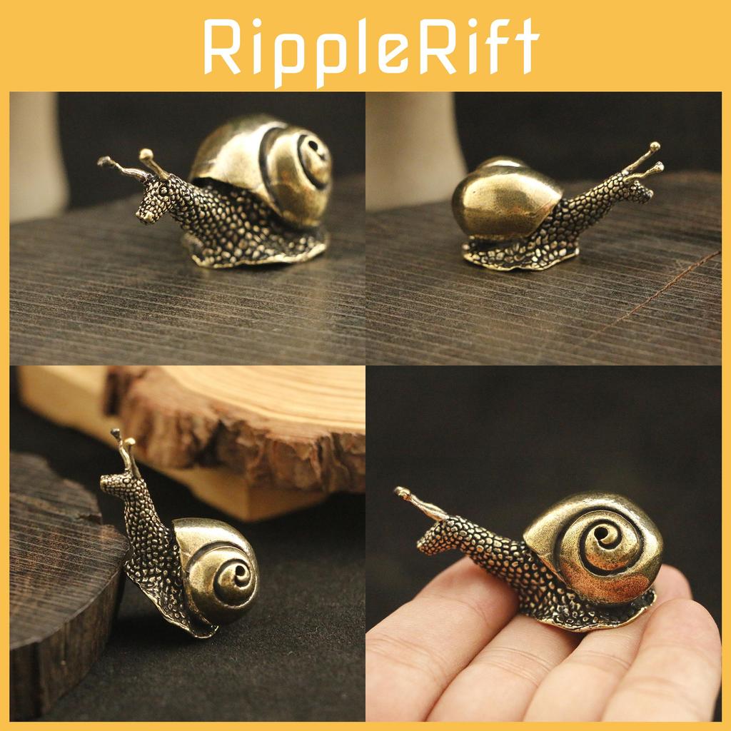 Copper Insect Sculpture With Snail Motif For Desktop Decoration And Gift Giving