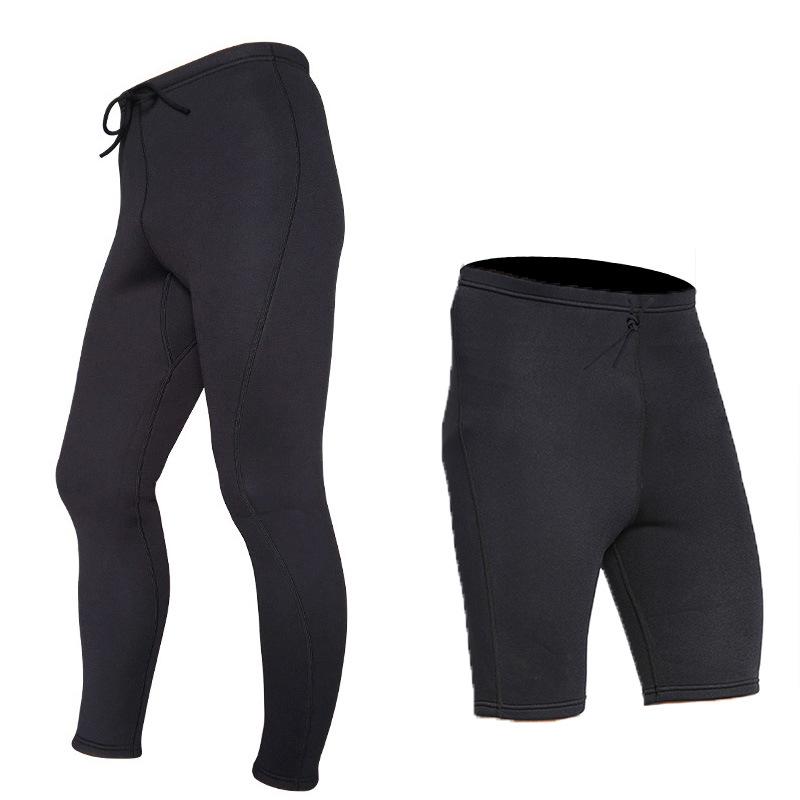 Men's 2mm Neoprene Swimming and Diving Shorts - Warm, Body-Shaping Fitness Wear