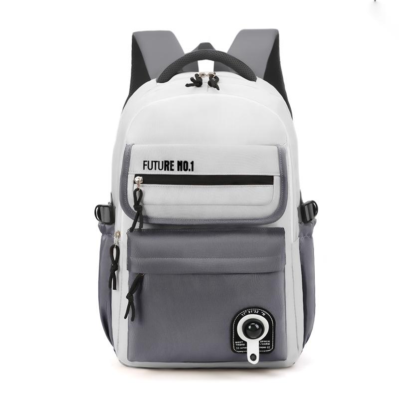 Large-capacity Couple Travel Backpack Korean Version of Japanese Cute Girl Backpack Fashion Junior High School Students' Schoolbags.