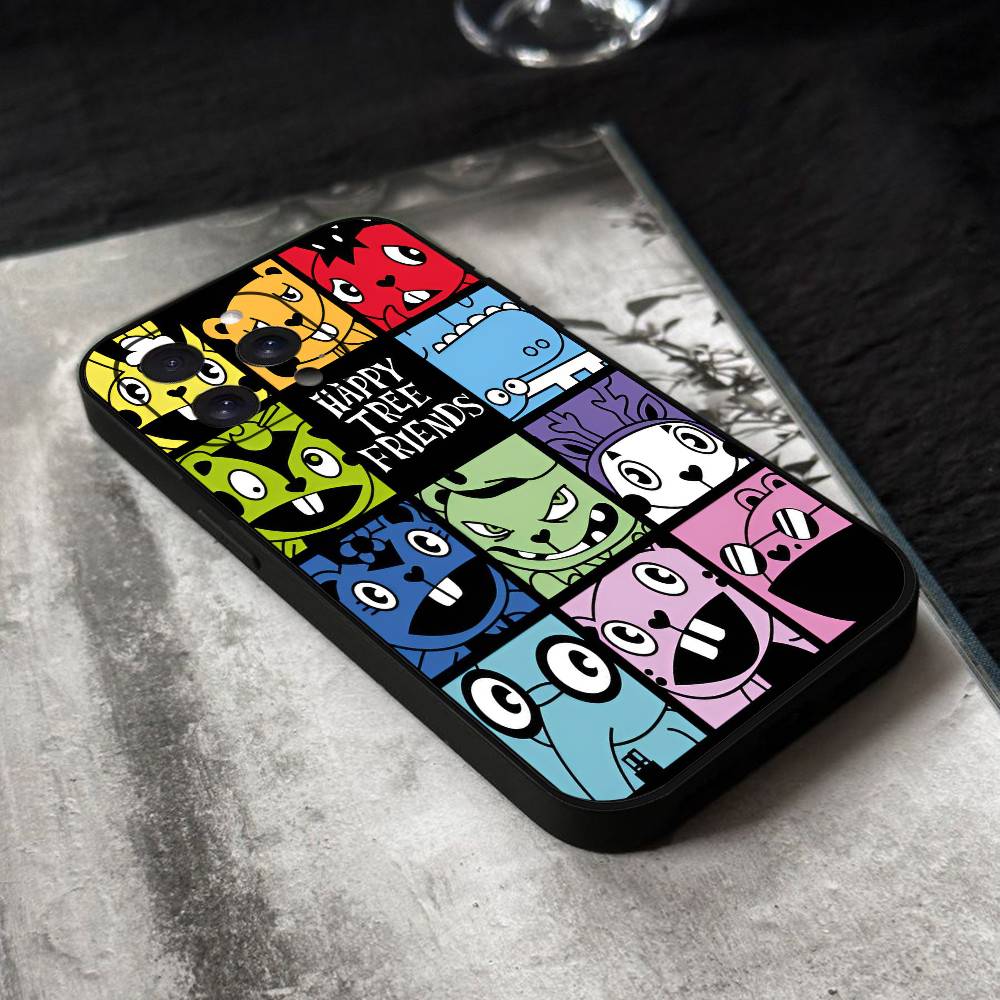 

Happy Tree Friends Phone Case Silicone Soft For IPhone 17 Air 16 15 14 13 12 11 Plus Pro Max Plus IPHONE 11