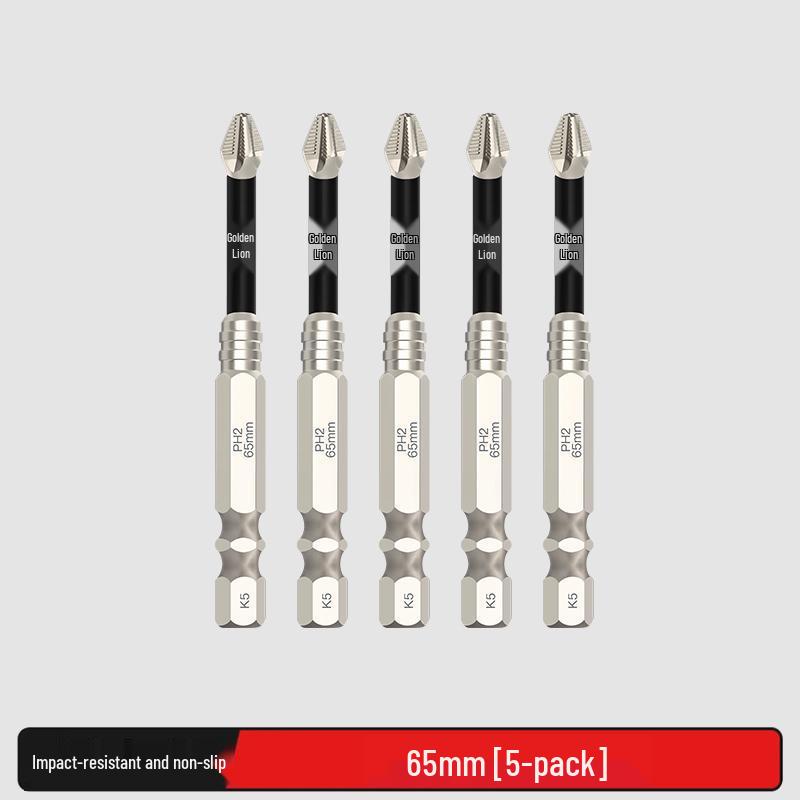 K5 High Torque Anti-Slip Magnetic Phillips Head Hand Drill Electric Screwdriver with Impact Resistance and Chrome Plated Super Hard Bit