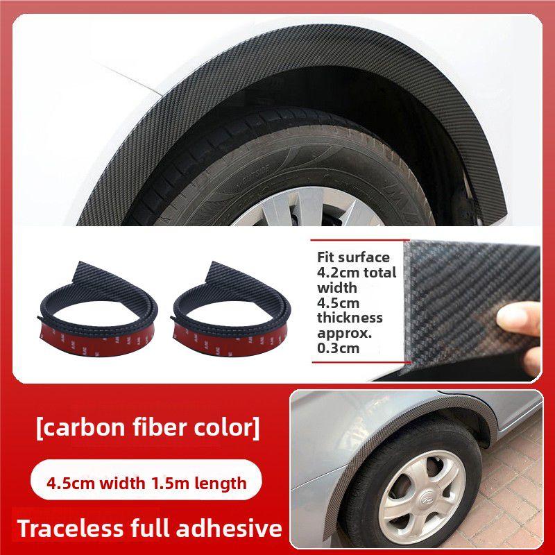 For BMW 3 5 Series F10 F10N F11 F11N F31 F18 F30 F35 F80 M3 2010~2015 Car Wheel Eyebrow Wheel Arch Protect Anti-collision Strips