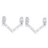 28mm-41mm Fork Chrome Headlight Mount Bracket Motorcycle Headlamp Holder Adapter