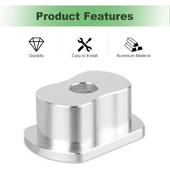 Upgraded Aluminum Tailgate Hinge Bushing 66102-0C021 Fit for Toyota Tundra 2007-2021 for Rear Tail Gate Left Driver Side