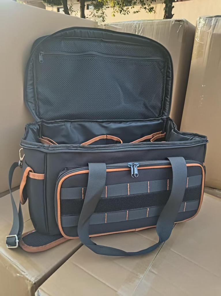 New Heavy-Duty 17-Inch Crossbody Tool Bag - Thickened, Wear-Resistant Oxford Cloth