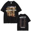2026 Sommer Mode Trendiges T-Shirt Vintage Rockband System of A Down Toxicity Tour T-Shirt Herren Damen Gothic Punk Rock T-Shirts