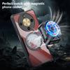 Anti-yellow Arcylic Clear Car Magnetic Holder Case for Honor 600 400 X9 X8 X7 X6 X5 D/C/B/A Airbag Bumper Shockproof Cover Funda
