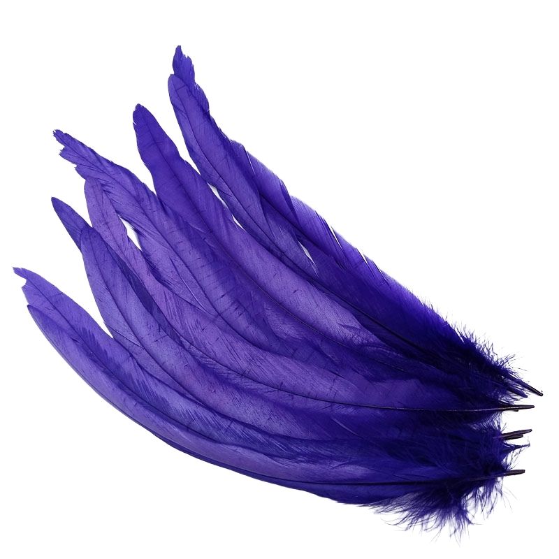 20Pcs Rooster Cock Pheasant Tail Feathers Plumes Diy Headdress Halloween Decoration Wedding Christmas Craft Supplies Accessories