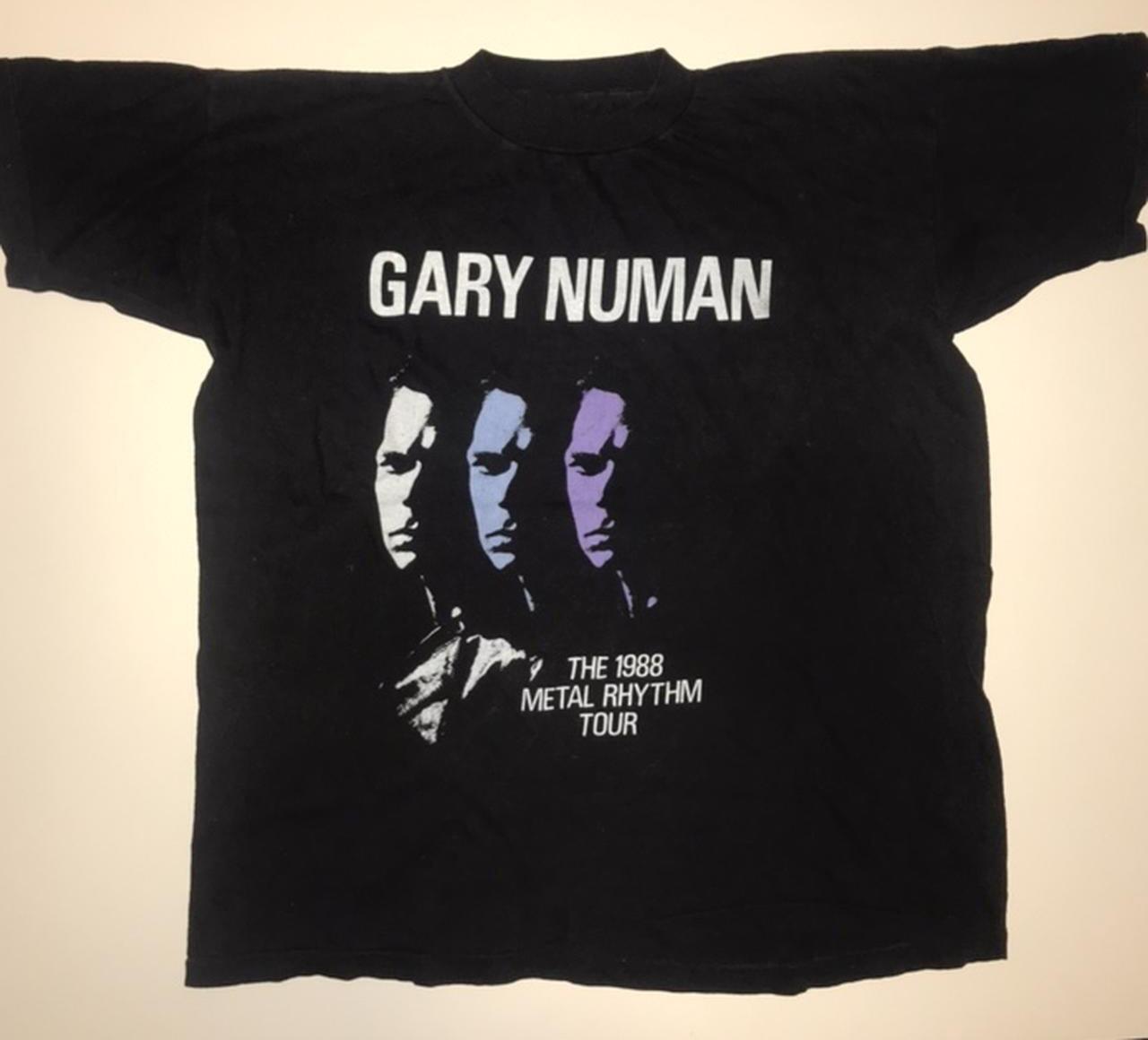 New The Gary Numan metal rhythm Shirt Black All size L
