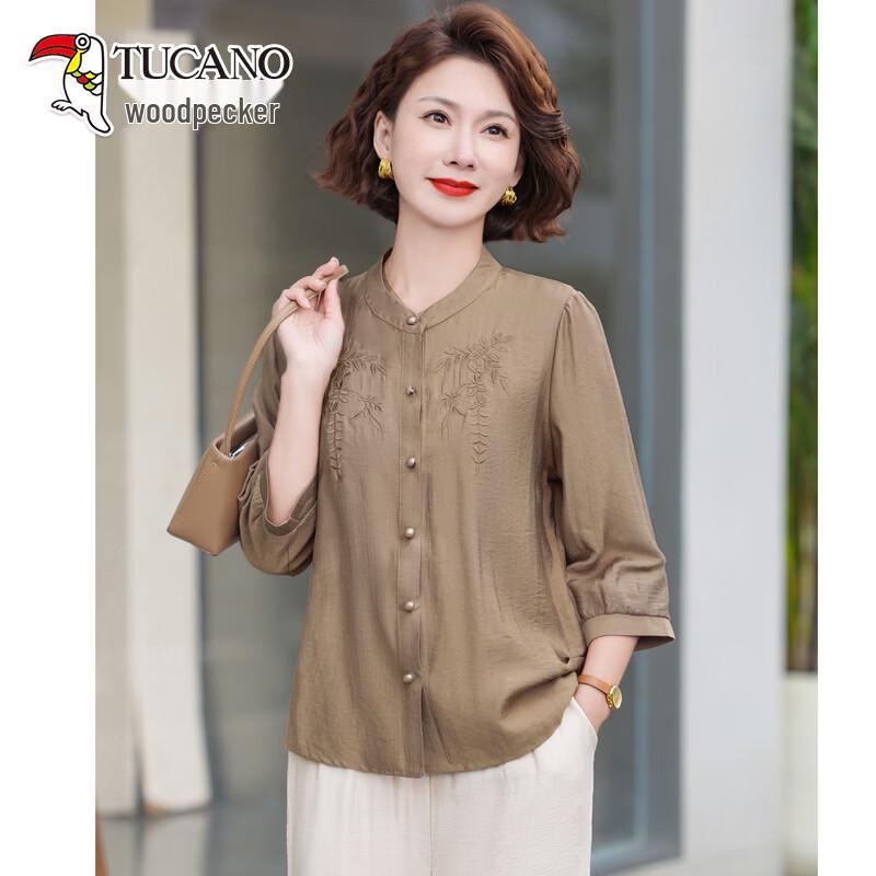 

TUCANO Women s Summer Mid-Sleeve Blouse XL