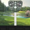 Outdoor Waterproof Solar Powered Pest Rejector Garden Farm Mouse Mole Pest Rodent Repellent Device