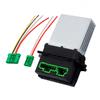 Air Conditioning Heater Blower Motor Fan Resistor+Wire For Renault Peugeot 207 607 406 Citroen C5 C3 C2 For Nissan Tiida Livina