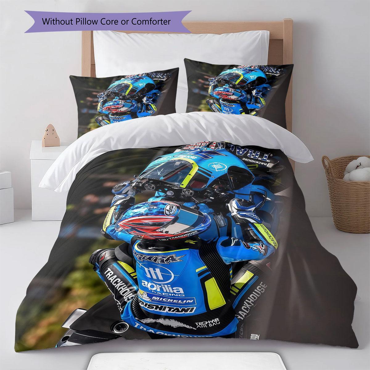 MotoGP Pattern Bedding Home Decoration Birthday