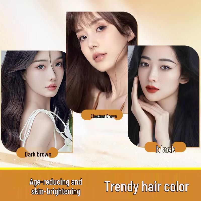 

Plant-Based Single-Dose Floral Hair Dye: Gentle, No Peroxide, No Bleach, Gray-Covering, Home Use.