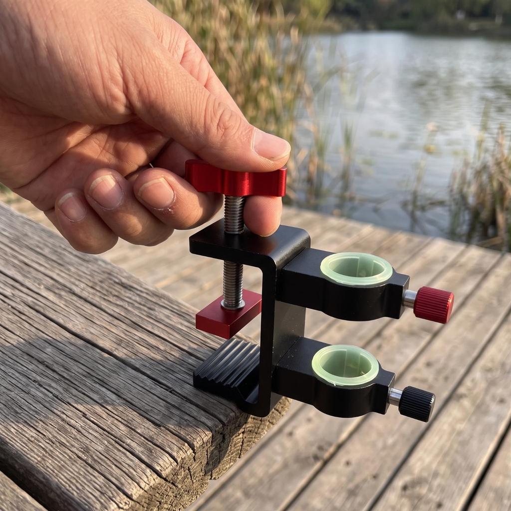 Fishing Platform Umbrella Holder Non-Slip Hardware Sturdy for Fishermen
