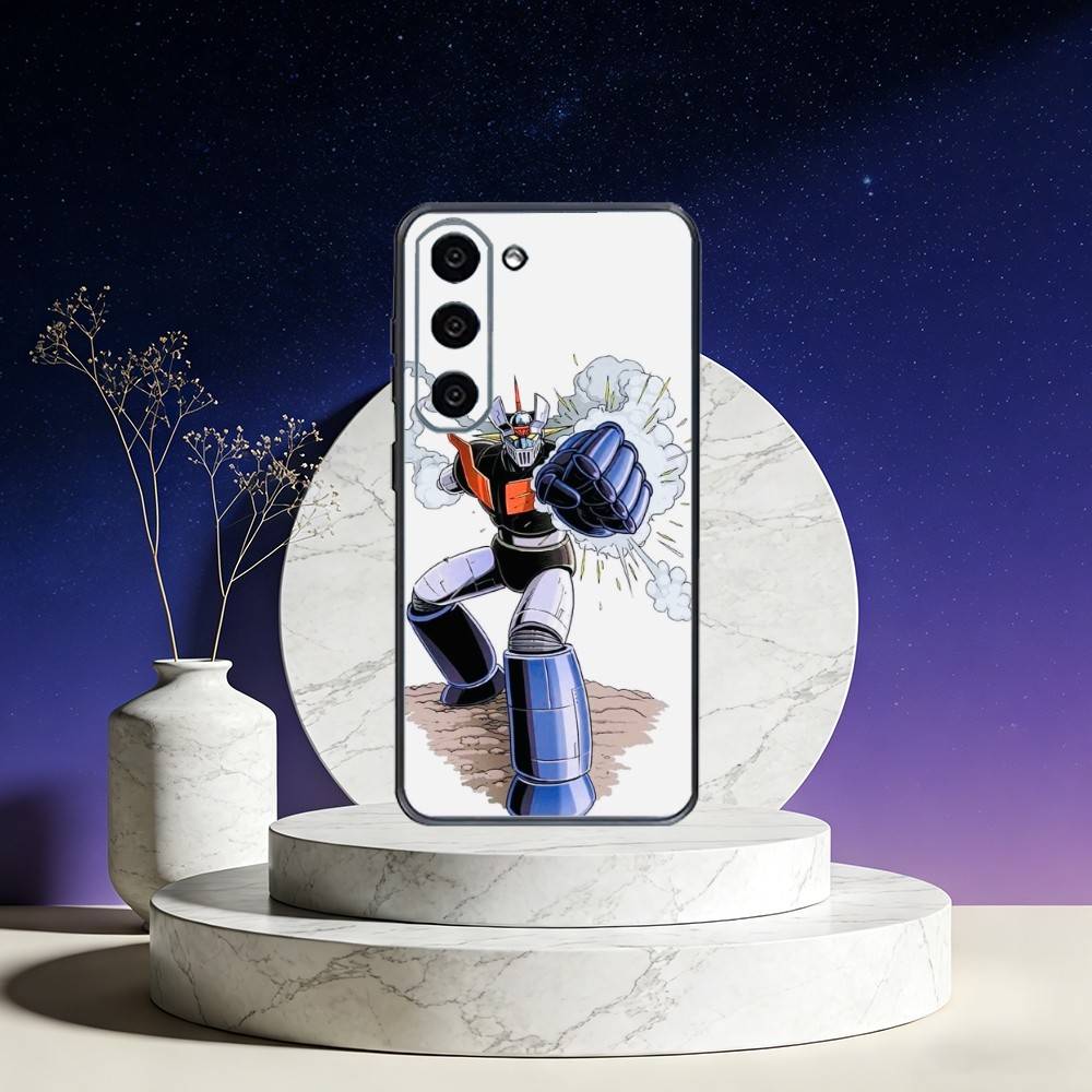 Mazinger Z Robot Phone Case For Samsung Galaxy A73,A72,A71,A70,A53,A52,A51,Others Soft Black Cover